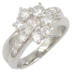 ジュエリー JEWELRY リング・指輪 ダイヤモンド リング ﾀﾞｲﾔ 7.8g #10 Pt900プラチナ ダイヤモンド リング レディース Used A