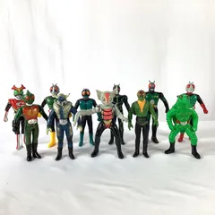 仮面ライダー　ソフビ　11体　セット　まとめ売り