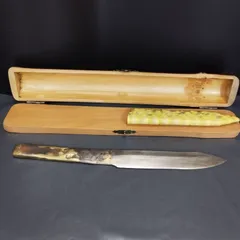 新品未使用　玉鋼小刀　刀鍛冶　安藤祐介　広康作 未使用品 玉鋼 小刀 刀鍛冶 安藤祐介(刀銘 広康)日刀保た