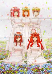 【中古】ポスター B2サイズ布ポスター 集合 「Blu-ray 五等分の花嫁∬ コンパクト・コレクション」 アニメイト購入特典