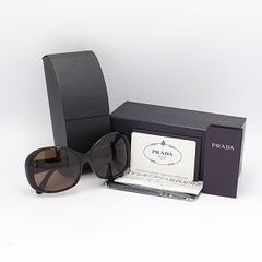 PRADA プラダ サングラス ブラック 黒 ケース クロス - メルカリ