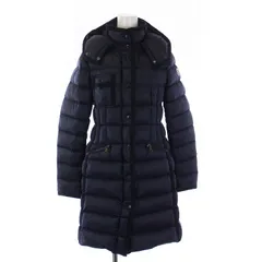 モンクレール MONCLER 20AW 近年モデル HERMINE エルミンヌ ダウンコート アウター ロング フード 1 S 紺 ネイビー F20931C51100 /KHのサムネイル