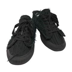 ワイズ Ys CUTTINGS CANVAS SNEAKER レディース US：6 