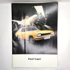 【昭和レトロ·アンティーク】 車のパンフレット(Ford Capriのデザイン)　1冊
