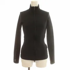 アディダス バイ ステラマッカートニー adidas by Stella McCartney ランニング ストレッチ ジャケット 長袖 ジップアップ ジャージ M 黒 ブラック /☆Gのサムネイル