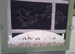 ☆オリジナルの手作り額：夢見るクリスマスOriginal Handmade Frame