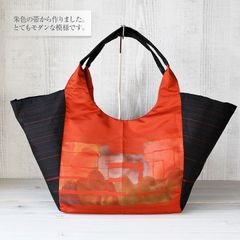 着物リメイクバッグ BARBAN - メルカリShops