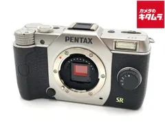 【週末sale】Pentax Q7 デジタルカメラ 2レンズ付き PENTAX Q7 Double Zoom Kit Silver