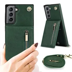 Galaxy S21 FE 5G 対応 スマホ 携帯 用 ケース Galaxy S21 FE 5G 肩掛け 首かけ 斜めがけ ショルダー ケースGalaxy S21 FE 5G 財布型 ケース Galaxy S21 FE 5G SC-51B/SCG09 P