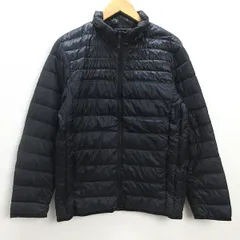 U■ユニクロ/UNIQLO ウルトラライトダウンジャケット【M】黒/men's/a2【中古】■