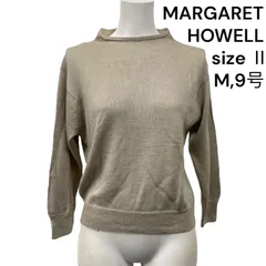 ◆ほぼ未使用 マーガレットハウエル MARGARET HOWELL ローゲージニット Ⅱ、M、9号 レディース S5U292
