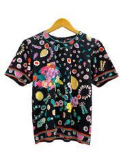 村上隆 もののけ Tシャツ L 黒金色の空の夏のお花畑 - メルカリ