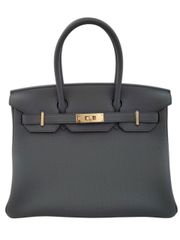 【新品】エルメス HERMES バーキン30 トゴ　グリミスティ　W刻印　SV金具
