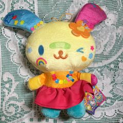 新品未使用品　タグ付き　サンリオ ウサハナ デコラポップ マスコット　ぬいぐるみ