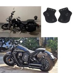 オートバイ用ユニバーサルサドル クロコダイルスタイル PUレザー 厚手断熱パネル 断熱バッフル デフレクター