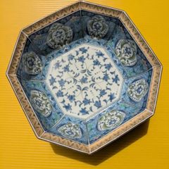 #有田焼　#林斎窯　#八角器　#21.5cm　#中古