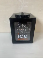 【ジャンク】ice Watch アイスウォッチ　Ice-Solid-Black-Big