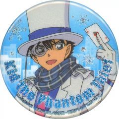 名探偵コナン 怪盗キッド 缶バッジ 冬 黒羽快斗 紺青の拳 100万ドルの