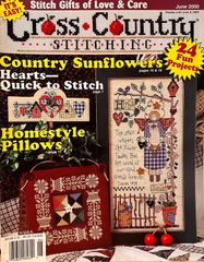 クロスステッチ図案集・Cross Country Stitching  Jun.2000