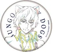 文豪ストレイドッグス 於：ナンジャタウン 幸福ノ青ヰ鳥 サテライト 缶バッジコレクション 太宰治 線画ver