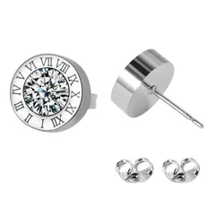 【新着商品】プレゼント おしゃれ レディース 人気 キャッチ ファーストピアス 両耳用 男女兼用 ジュエリー ブラック ネジ式 つけっぱなし 2個セット スタッドピアス 黒サージカルステンレス メンズピアス 5mm シンプル メンズ (ブラック3) ピアス Y