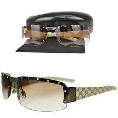 GUCCI スタッズ付き GGロゴサングラス グレー GG1838 GUCCI グッチ サングラス GG1838 スタッズ 本体のみ - メルカリ