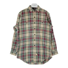 さきさん専用　RRL ヘビーネルシャツ　三ツ星黒タグ 希少】RRL 90年代初期RRL三ツ星黒タグ モーリシャス製 長袖