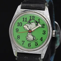 貴重【1952年製】スヌーピー ルーシー 白文字盤 ヴィンテージ 手巻き 腕時計 貴重【1952年製】ヴィンテージ スヌーピー ルーシー 白文字盤 手