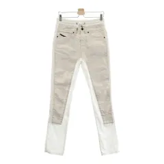 DIESEL BLACKGOLD ディーゼル ブラック ゴールド  ナイロン切替 デニムパンツ  ホワイト系 28 [240101225264] メンズのサムネイル