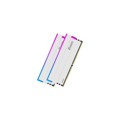 Biwin DW100 DDR5 6400MT/s (PC5-51200) デスクトップPC用メモリ 32GB（16GB×2枚） CL32 RGBライティング Intel XPM 3.0/AMD EXPO両対応 メモリキット ホワイト