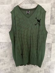 美品　良色　oakley オークリー スカルニットベスト ゴルフ GOLF   L