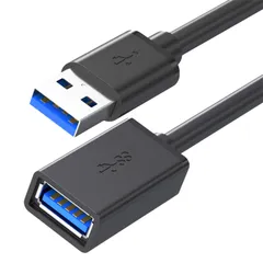 USB3.0ケーブル 延長 オスメス 延長コード USB3.0ケーブル 延長 オス-メス 延長コード マウス、Xbox、キーボード、プリンター スキャナ デジタルカメラ ゲームコントローラ 高速データ転送(1ｍ) [1ｍ]