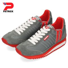 新品未使用】 PATRICK マラソン コーデュラメッシュ GRY☆サイズ42