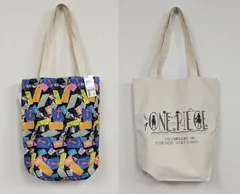 ワンピース　リバーシブル　トートバッグ　ルフィ　ロー
