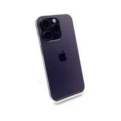 【全額返金保証】【最速発送】Apple iPhone 14 Pro 128GB ディープパープル docomo 白ロム 81% 美品 動作確認済
