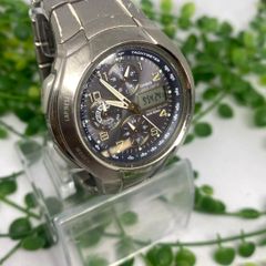 CITIZEN シチズン エコドライブ E870 ブラウン文字盤 ジャンク - メルカリ