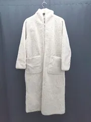 ◇ ⊇ URBAN RESEARCH アーバンリサーチリサーチ ボア 長袖 ロングコート サイズF ベージュ レディース E  【1503060032459】