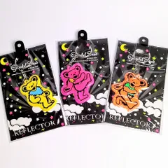 再入荷！送料無料！ 【 Grateful Dead ( グレイトフルデッド )】3カラー / リフレクター キーホルダー / 安全グッズ  〚アメリカン雑貨 アメトイ〛のサムネイル