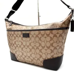 ✨良品✨ COACH コーチ ワンショルダーバッグ トートバッグ シグネチャー 総柄 ロゴ型押し A4収納 大容量 シルバー金具 チャーム PVCレザー 肩掛け 斜め掛け レディース ベージュ 肌色 ブラック 黒色