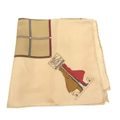 バーバリーズ スカーフ チェック柄 ビンテージ ブランド レディース ベージュ Burberrys 【中古】