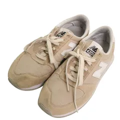 NEW BALANCE ニューバランス 420M★ ローカット スニーカー シューズ Sz.25cm レディース ベージュ