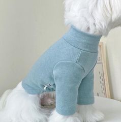 犬の服　ベーシックトップス(ブルー)