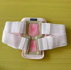 ［激安］ノーブル　皮膚感覚腰ベルト　マモローエア,　ピンク, L