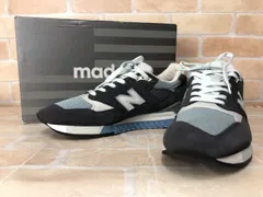 【中古】 箱付 New Balance ニュウーバランス スニーカー M998KT グレー  US10 111433706
