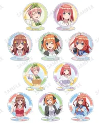 【中古】アクリルスタンド・アクリルパネル 全10種セット 「五等分の花嫁∽ 描き下ろし 衣装交換ver. 第2弾 トレーディングアクリルスタンド」