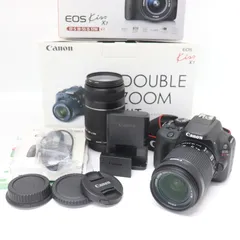 2025年最新】canon eos kiss x7 ダブル ズーム キット 中古の