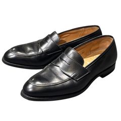 クロケット&ジョーンズ レザーシューズ ローファー  6414【LA】【中古】