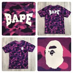 BAPE 迷彩 総柄 カレッジ タンクトップ パープル XL - メルカリ