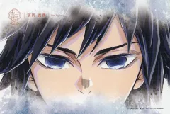 【中古】キャラカード 冨岡義勇(顔アップ) 「アニメ 鬼滅の刃 柱展 -そして無限城へ- ランダムキャンバスカード」