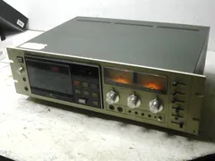 TEAC ティアックF-200カセットデッキ 昭和レトロ 中古動作確認済み現状